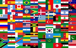 imagen con banderas de distintos paises